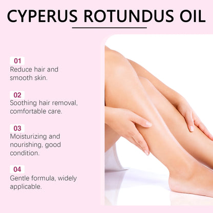 Experience Silky Smooth Skin with OceAura Cyperus Rotundus Oil - The Ultimate Hair Removal and Hydration Solution